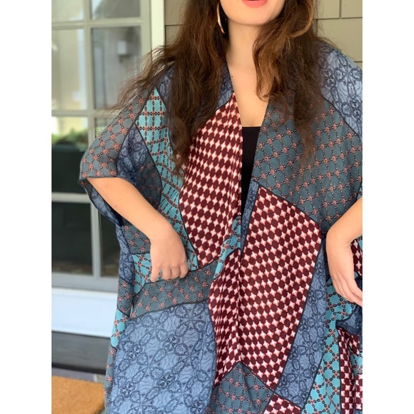 🆕Free People || Multi-Printed Kimono - Picture 12 of 16